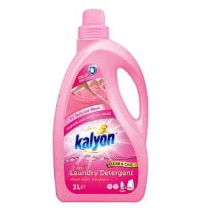 KALYON šķidrais veļas mazgāšanas līdzeklis DELICATE & WOOL 3L