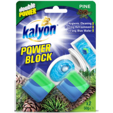 WC tabletes KALYON Pine 2x50gr (12gab/kastē)