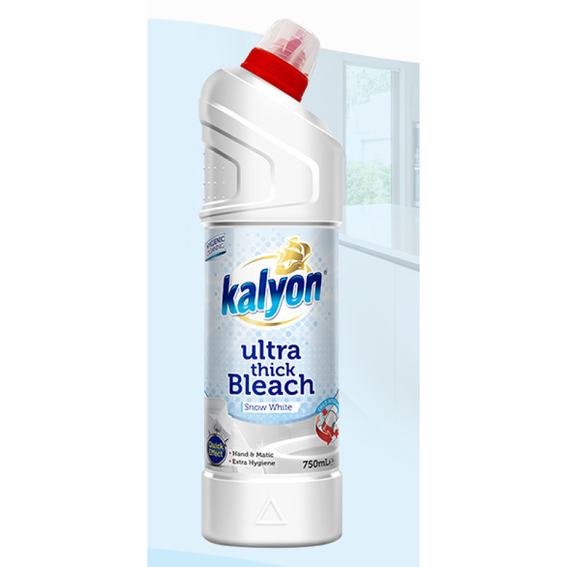 WC tīrīšanas līdzeklis KALYON Snow White 750ml (12gab/kastē)