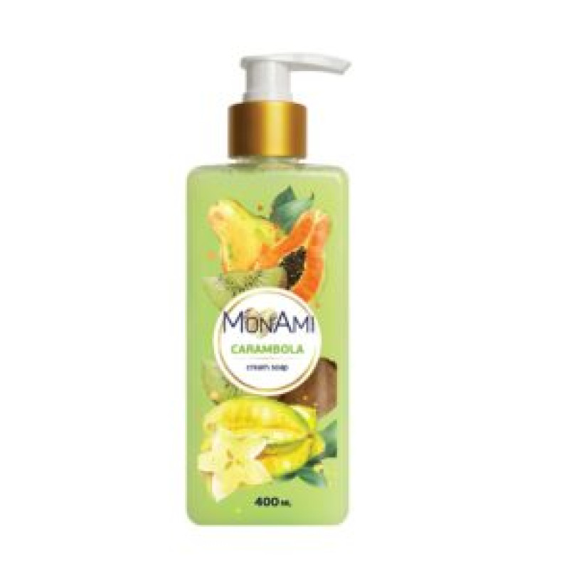 MonAmi krēmziepes CARAMBOLA 400ml ( Izcelsmes valsts Ukraina )
