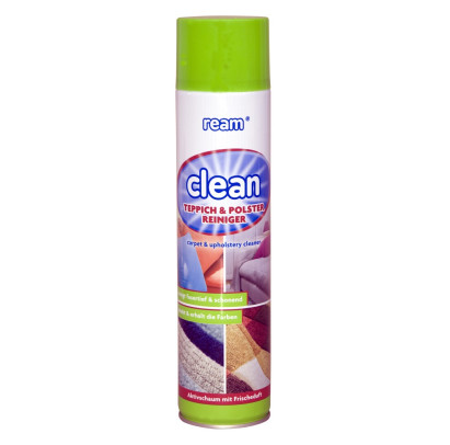 Paklāju un mīksto mēbeļu tīr.putas CLEAN 600ml