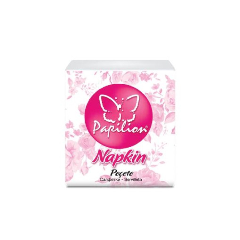 PAPILION salvetes, 1 kārta ,25x25 (80gb) 1/32 ( Izcelsmes valsts Turcija )
