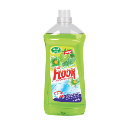 FLOOR mint lime universāls grīdas mazgāšanas līdzeklis 1,5 L