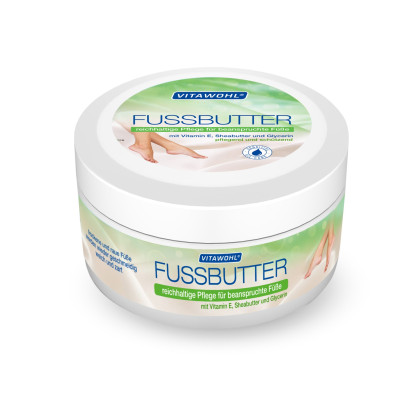 VITAWOHL FUSSBUTTER krēms kājām, 250 ml