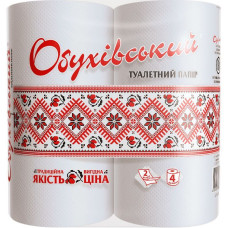 WC papīrs Obuhivskij, 13.8m 1/4(celluloze) ( Izcelsmes valsts Ukraina )