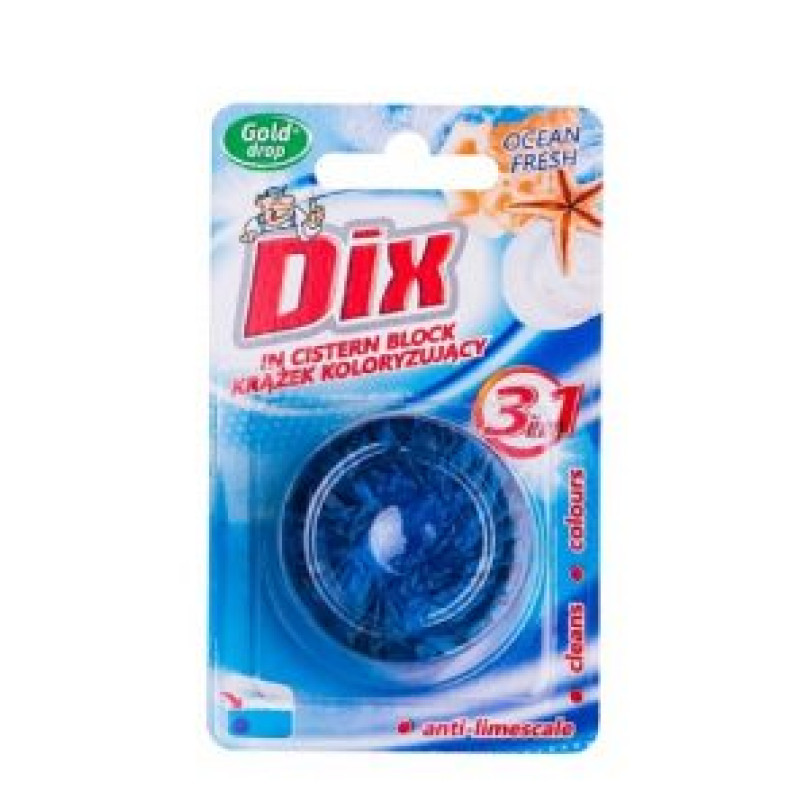 WC tabletes ocean fresh 1gb./50g DIX ( Izcelsmes valsts Polija )