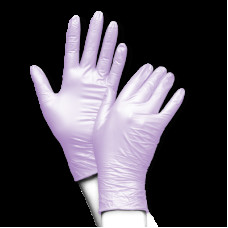 FANCY VIOLET, nitrila cimdi b/p, perlamutra violeti, izm.M (7-8) N100