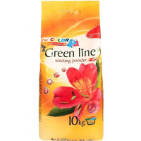 GREEN LINE veļas pulv.10kg(COLOR)
