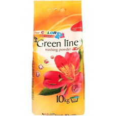 GREEN LINE veļas pulv.10kg(COLOR)