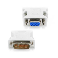 Adapteris DVI-A 24+5pin male/VGA 15pin Gembird