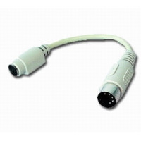Adapteris tastat.CC-177 MD6F/DIN5F 0.15m Gembird