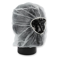 Сepurīte PP ASTRO CAP BALACLAVA , balta, (100gab), ,(10iep/kaste)