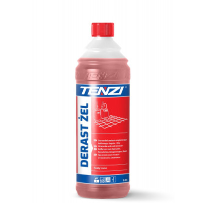TENZI DERAST Gel profesionāls gēls atkaļķošanai un rūsas noņemšanai 1L