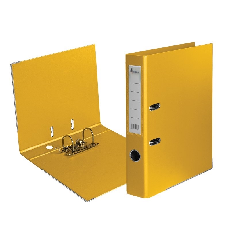 Mape-reģistrs Forpus A4 50mm dzeltena