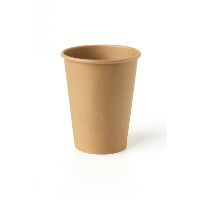 Papīra glāzes 240 ml 8 oz kraft, 50 gab