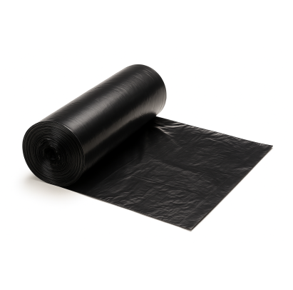 Atkritumu maisi  35L, 10 mikr, 50gab/rul, melni, HDPE, FEVEX