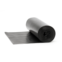 Atkritumu maisi 60L, 60x78cm, pelēki, 32mikr, LDPE, MERKANT, 10gab/rul, 18rul/kastē