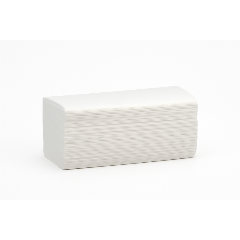 Papīra dvieļi V - veida, PAPERBLU, celuloze, 210 lock., 2 slāņi, 25 x 21 cm, 16g/m2, 15pac