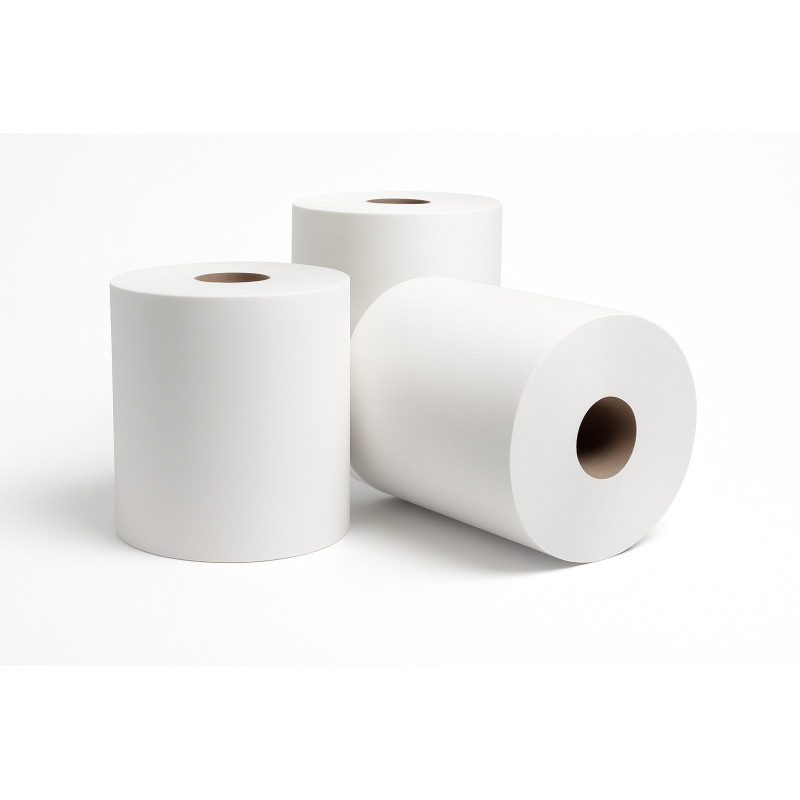 Papīra dvielis Autocut PAPERBLU 2-slāņi, celuloze,  130 m (21x19cm), (der TORK H1), 20g/m2