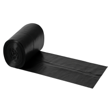 Atkritumu maisi 35L, 50x63cm, melni, 9mikr, HDPE, MERKANT, 20gab/rul, 28rul/kastē