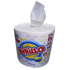 Virtuves dvielis BIRILLO,  celuloze, 2-kārt., 97 m,  388 loksnes, d. - 24cm, 23 x 24 cm,
