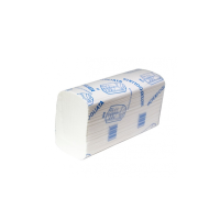 Papīra dvieļi Z-veidā celuloze, 2 slāņi, 20.6x24cm, 150 loksnes, 18g/m2, PAPERBLU (25pac./