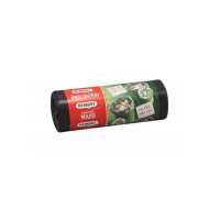 Atkritumu maisi 100L, 70x95cm, pelēki, 32mikr, LDPE, MERKANT, 10gab/rul, 18rul/kastē
