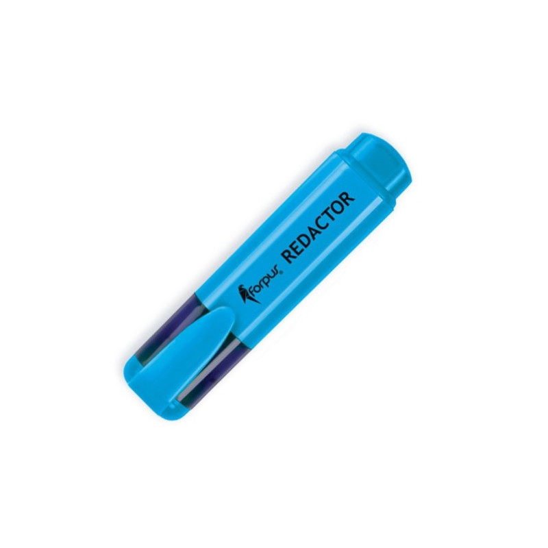 Marķieris teksta "REDACTOR" (zils)