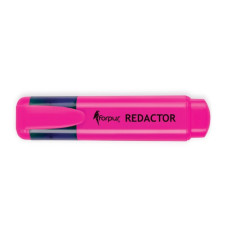 Marķieris teksta "REDACTOR" (rozā)