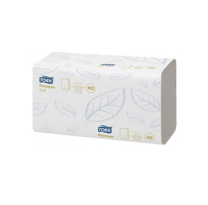 Roku salvetes loksnēs Z locījums, celuloze, 2 slāņi, 21.5x25.5cm, 150 loksnes, TORK Xpress