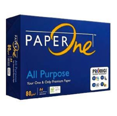 Papīrs A4, 80g/m2, 500 loksnes, Paper One All Purpose