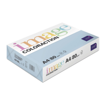 Krāsains papīrs A4, 80g/m2, 500 loksnes, Iceberg/ledus zils, Image Coloraction