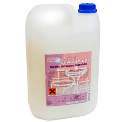 PROFESSIONAL FORMULA sanitar gel tīrīšanas līdzeklis, 5 L