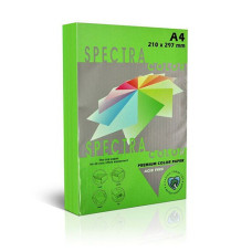 Krāsains papīrs A4 160g 250lap Parrot spilgti zaļš