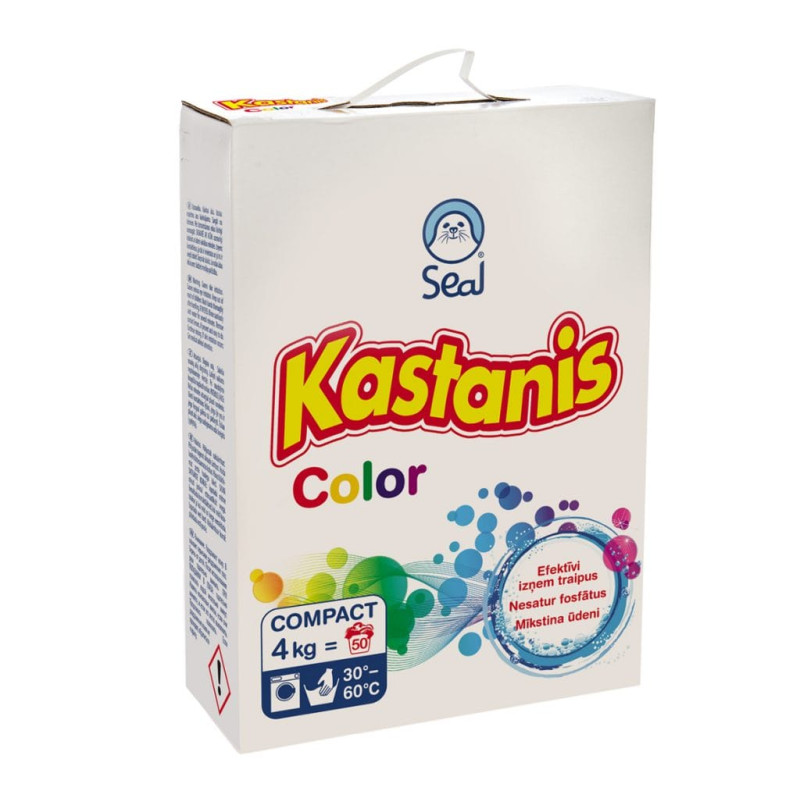 Kastanis COLOR veļas pulveris 4kg
