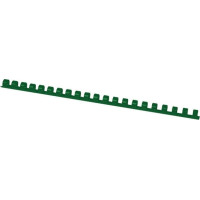 Plastmasas spirāle 12mm 95 lapām zaļa 100gab