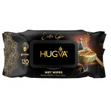 HUGVA mitrās salvetes EXOTIC GLOW 120gb ( Izcelsmes valsts Turcija )