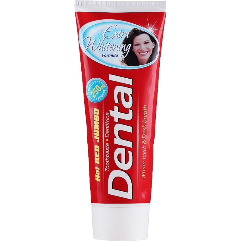 DENTAL Jumbo zobu pasta EXTRA WHITENING 250ml ( Izcelsmes valsts Bulgārija )