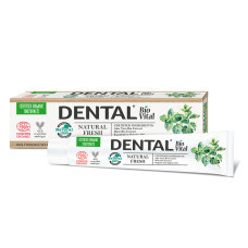 DENTAL Bio Vital zobu pasta NATURAL FRESH , 75ml ( Izcelsmes valsts Bulgārija )