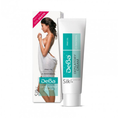 DEBA SILK & Comfort Care depilācijas krēms, 75ml