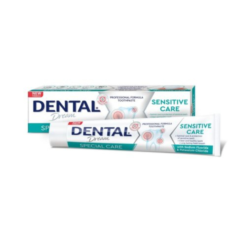 DENTAL Dream zobu pasta SENSITIVE CARE 75ml ( Izcelsmes valsts Bulgārija )