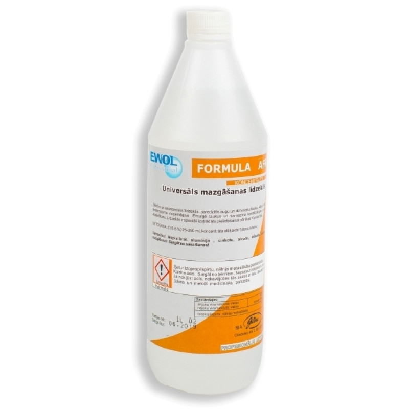 Universālais mazgāšanas līdzeklis, EWOL AFR Antifat, (1L)