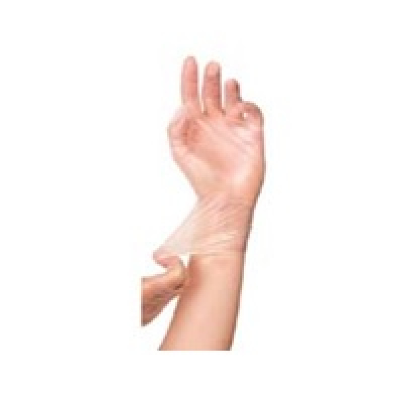 Vinila cimdi Gentle Touch, 24cm, caurspīdīgi, XL, 100gab., (10 iep/kastē)