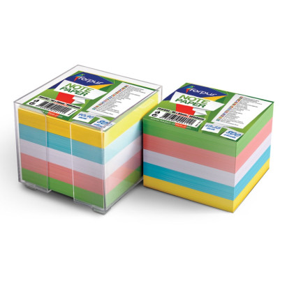 Papīrs piezīmēm Forpus 8.5x8.5, krāsains 800lp.