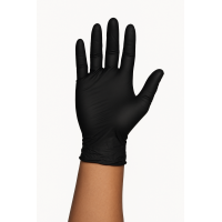 Nitrila cimdi, "Gentle Touch", melni, izmērs XL, 100gab/iep, 10iep/kaste, 3,5 gr