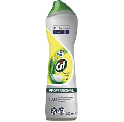 CIF Professional Cream Lemon universāls krēmveida tīrīšanas līdzeklis, 0,75L
