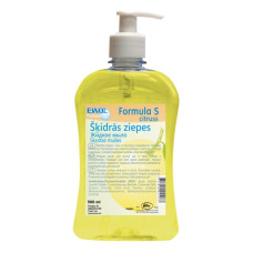 Šķidrās ziepes Citruss Formula S, 500ml, ar dozatoru, EWOL