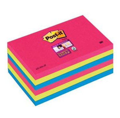 Līmlapiņas 76x127 Bora Bora 6 pac. 3M Post-it