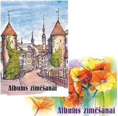 ZĪMĒŠANAS ALBUMS A3/30 LAPAS, ABC JUMS