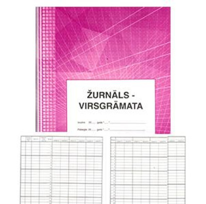 Žurnāls-virsgrāmata, A4Ž, 48 lapas